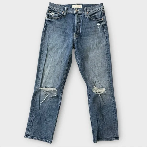 MOTHER Superior The Tomcat Jean Seriously Truce Size 29 High Rise‎ Straight Leg